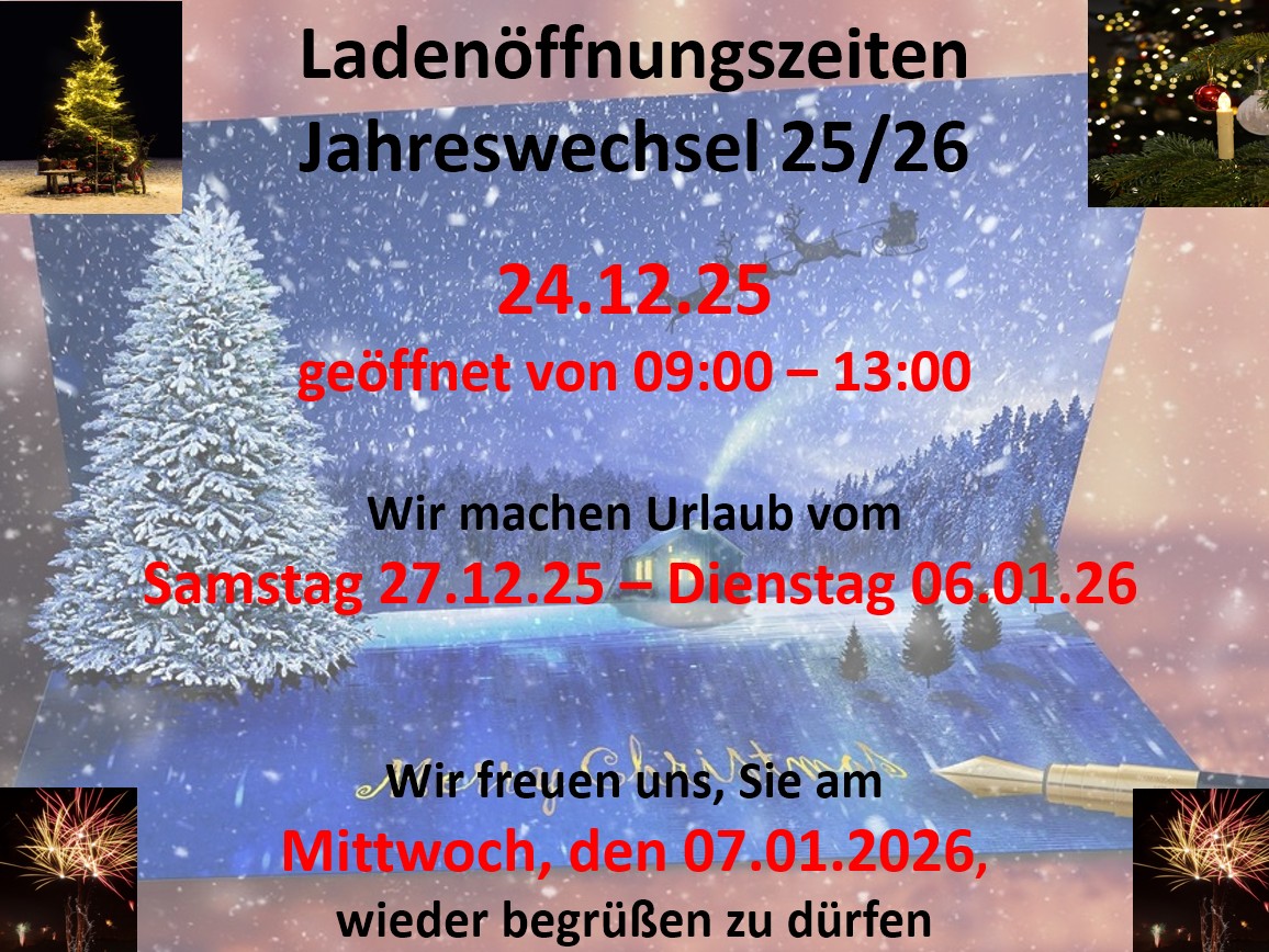 Jahreswechsel 2025/2026